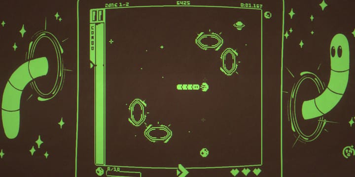 WORMHOLE: Squirming through the arcade cosmos