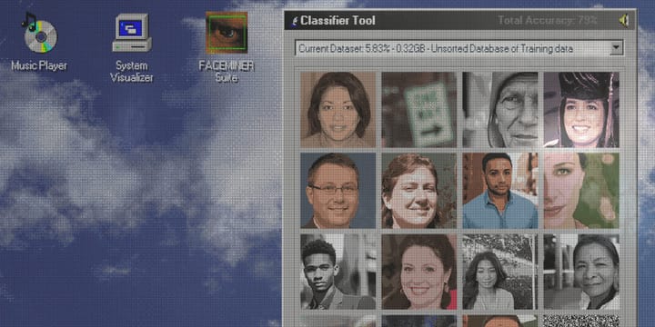 FACEMINER: A reimagining of AI's critical mass in the dot-com era